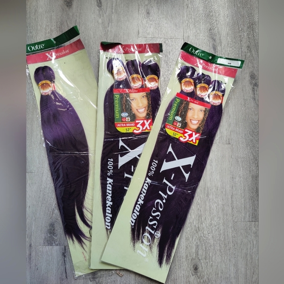 Outre Other - Outre X-Pressions Premium Violet Pre Stretched Braiding Hair